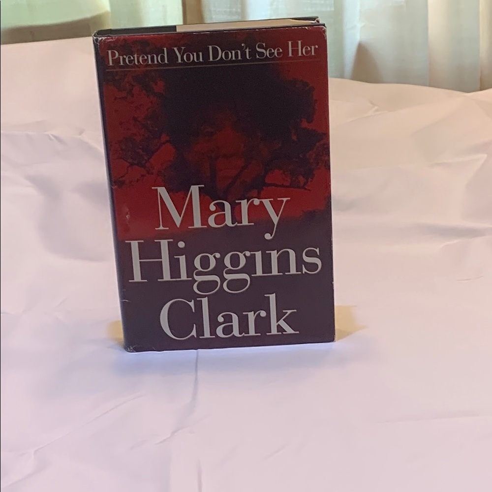 Mary Higgins Clark Book - Red and Black Cover